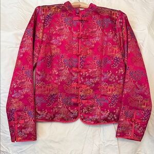 Old Navy Vibrant pink Patterned Jacket